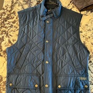 Polo Ralph Lauren Navy Quilted Vest Size Large